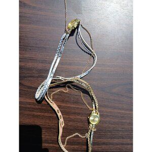 Lot of 2Sloggi Ladies Watch - Serpentine Wrap Around Quartz Watch - NEED Battery